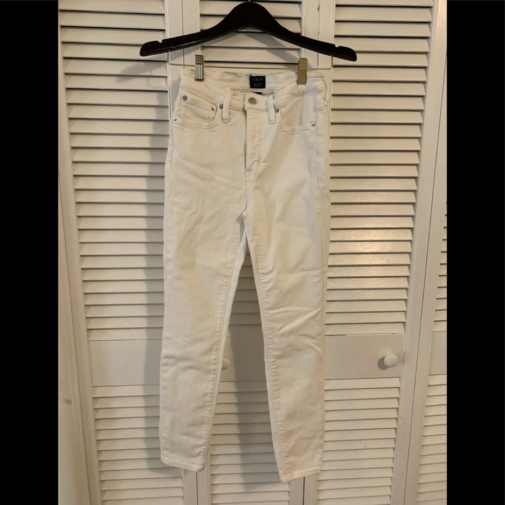White Jeans J. CREW
